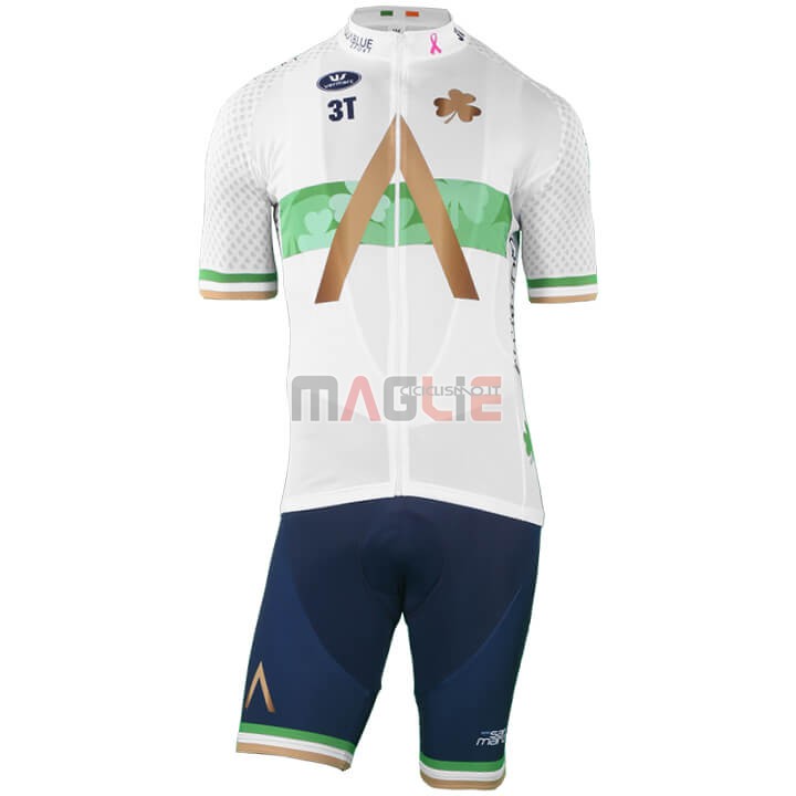 Maglia Aqua Blue Sport Campione Irlanda Manica Corta 2018